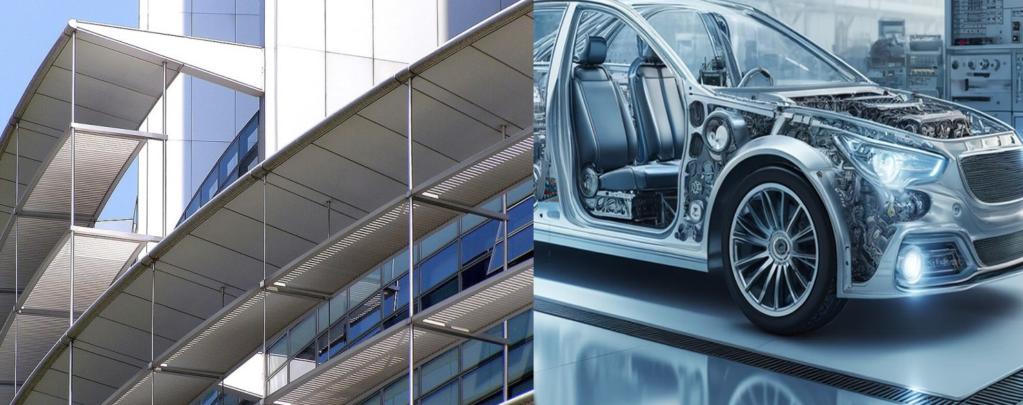 Aluminium sheets are used in automotive and construction 
