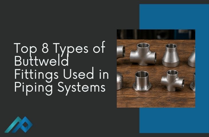 Top 8 Types of Buttweld Fittings Used in Industrial Piping Systems