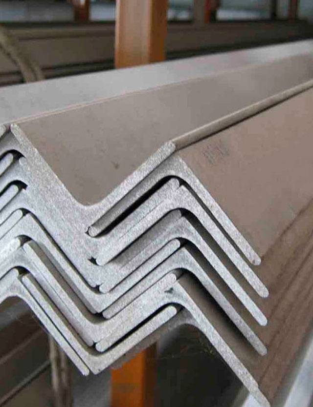 Metal angles and channels in various sizes and shapes